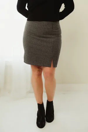 Black Twill Skirt