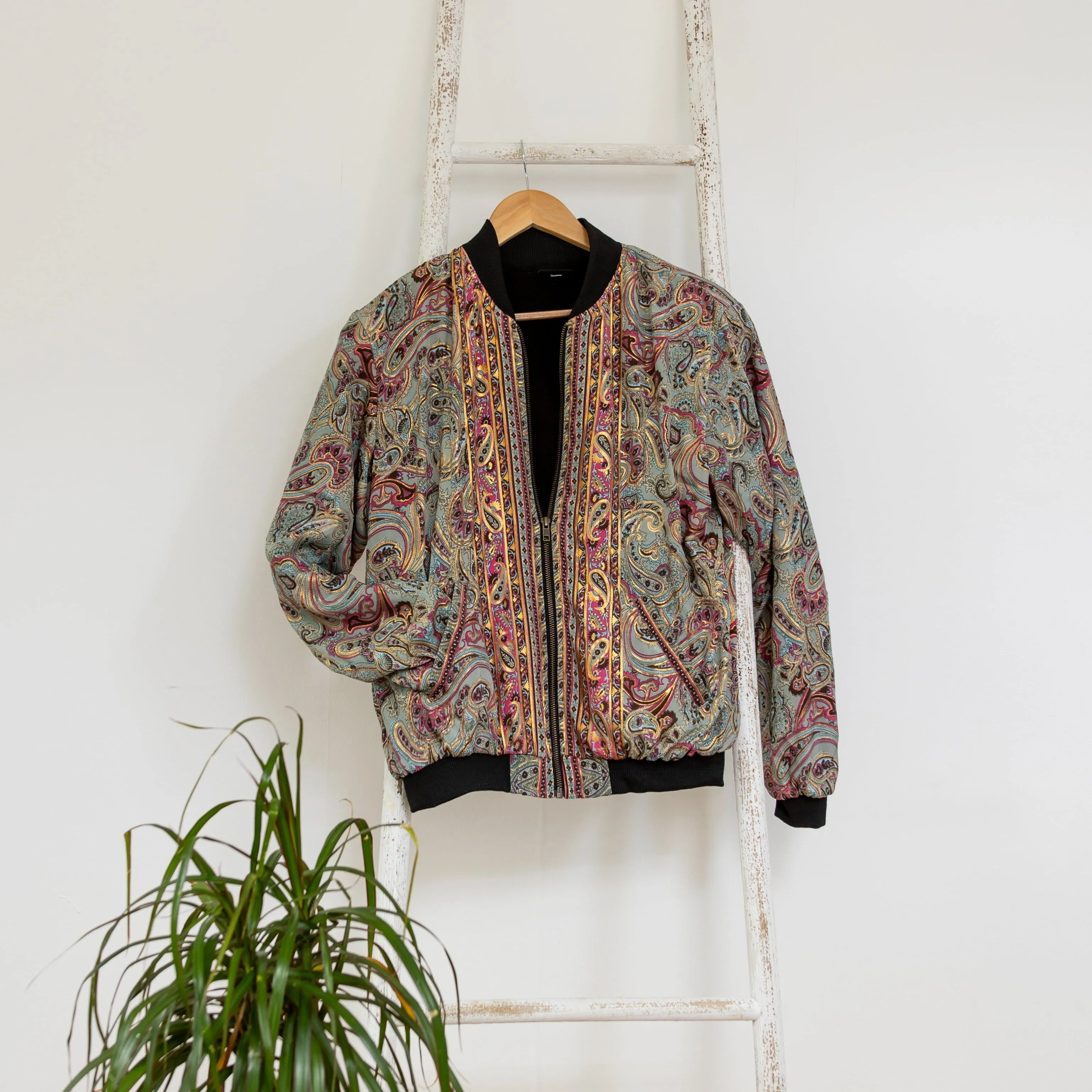 Bomber Jacket | Gilded Paisley