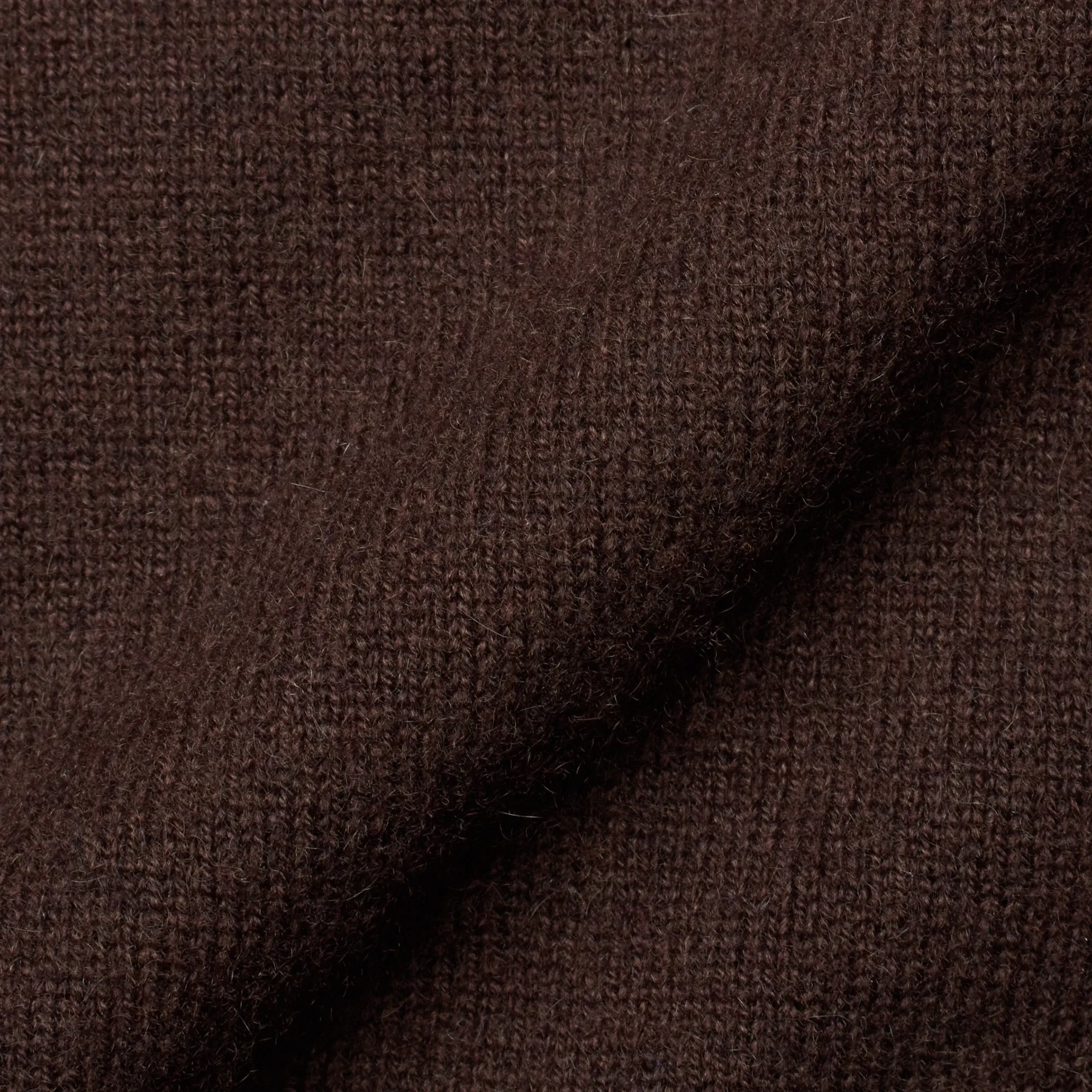 BRUNELLO CUCINELLI Brown Cashmere V-Neck Sweater EU 48 US S