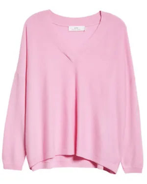 Candy Floss V Neck Bailey Sweater