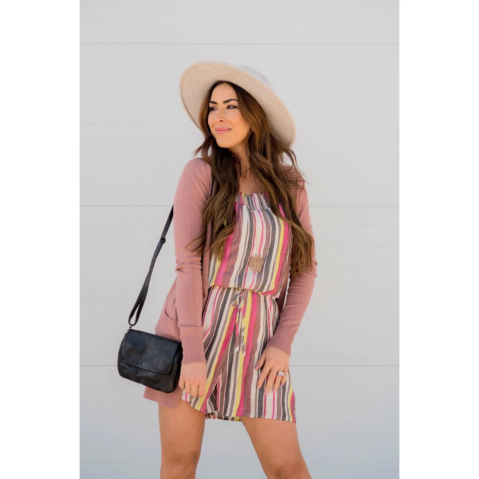 Color Stripe Romper