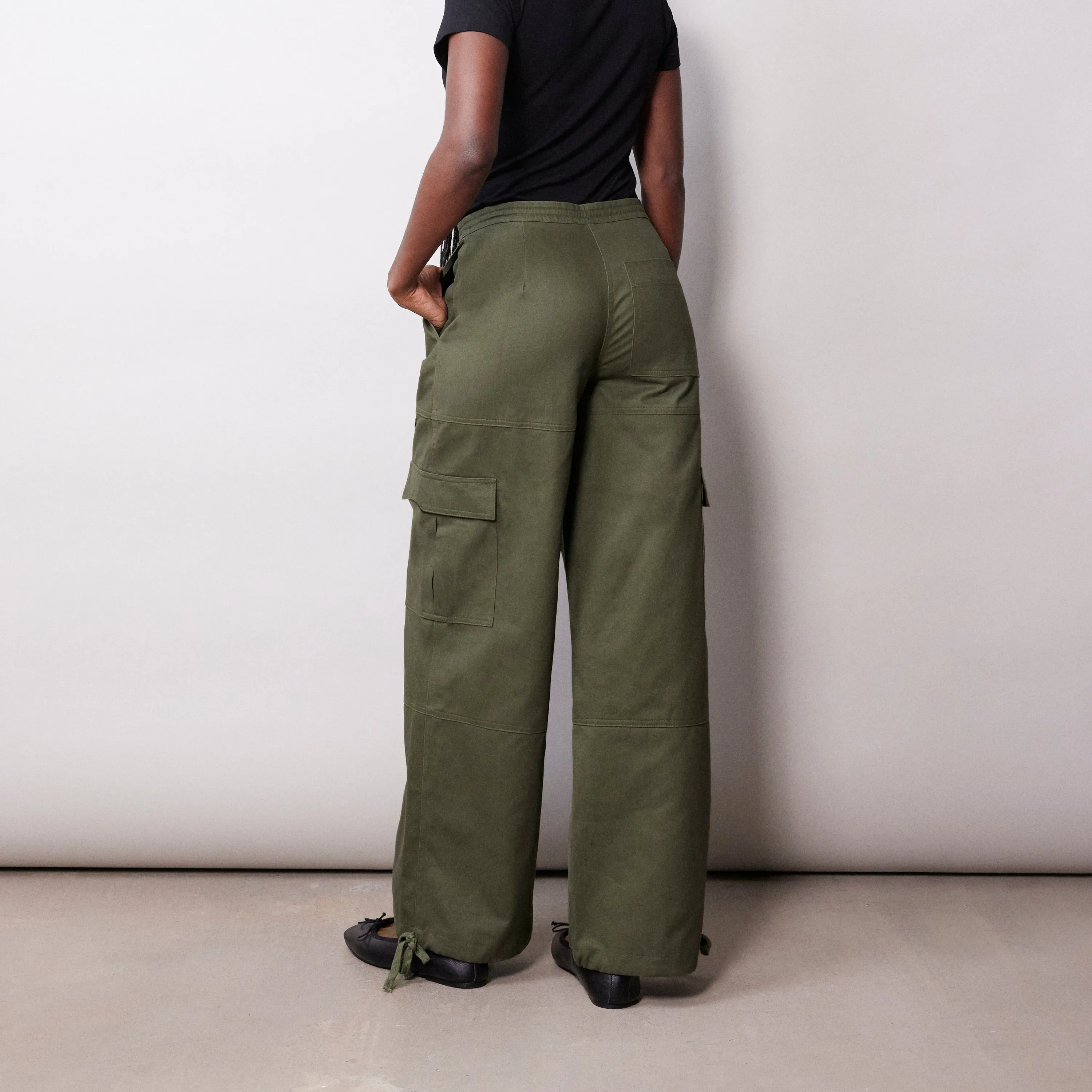 Cotton Twill Cargo Trouser