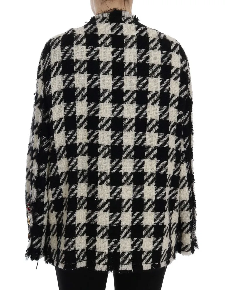 Dolce & Gabbana Elegant Woven Monochrome Jacket