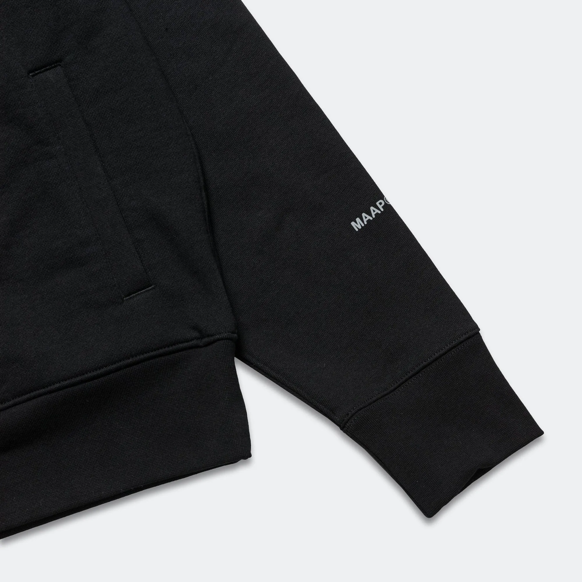 Essentials Zip Crew - Black