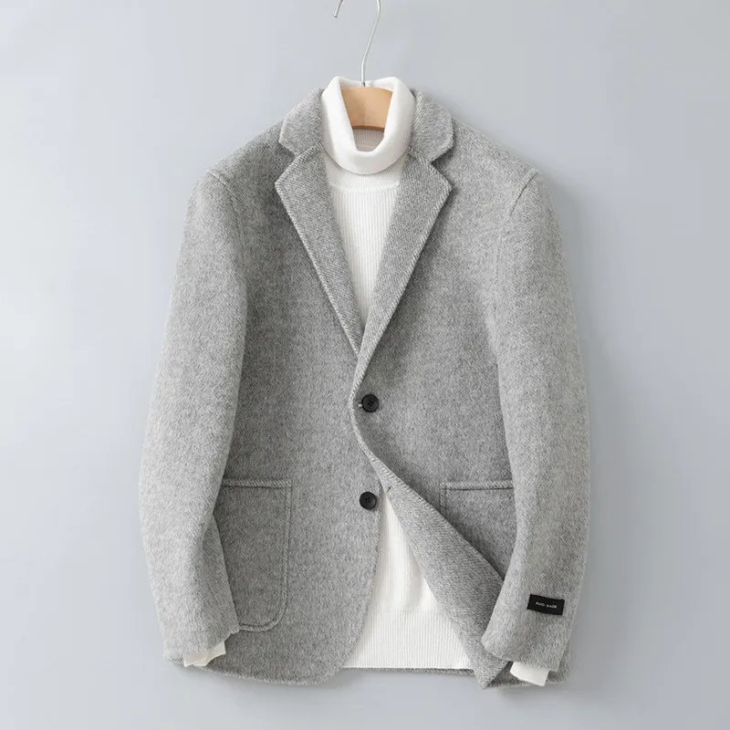 Franco Bianchi Double-Sided Wool Coat