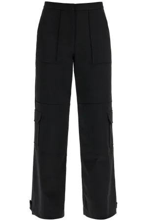 Ganni Twill Cargo Pants In Italian