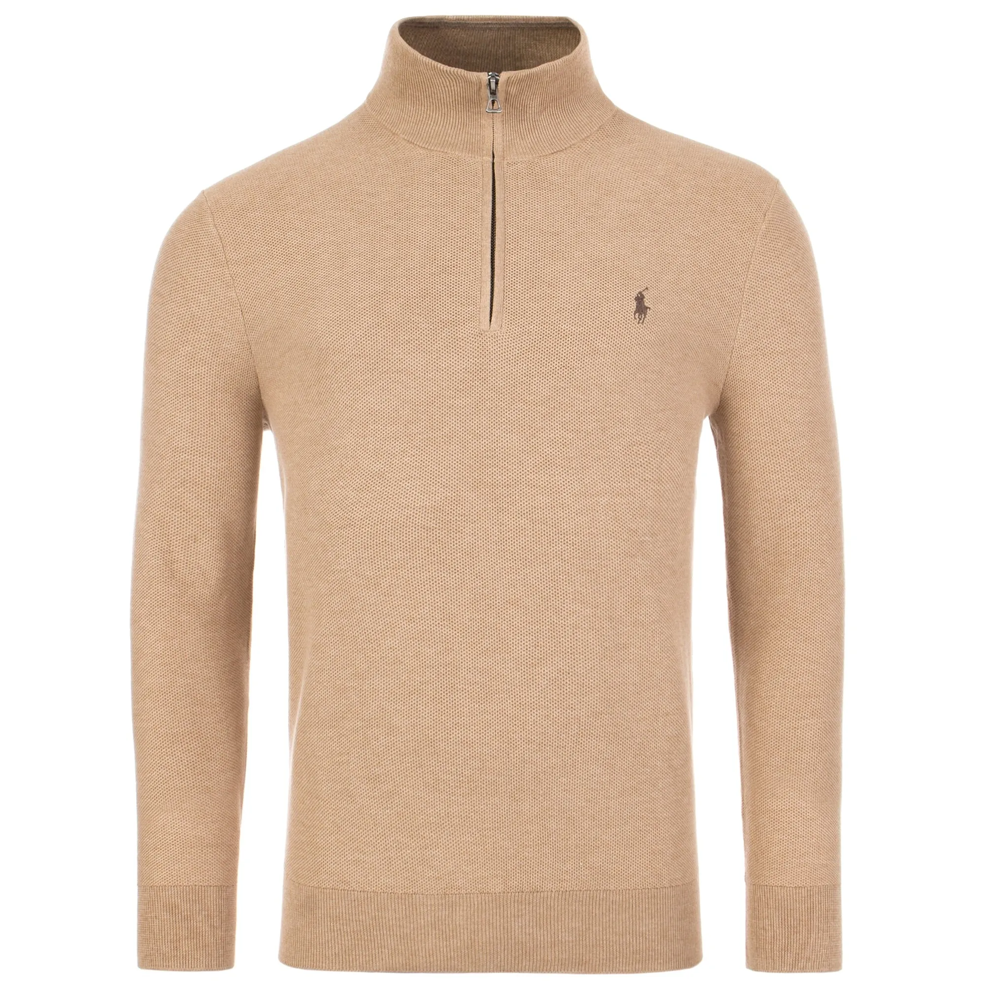 Half Zip Pima Cotton Jumper