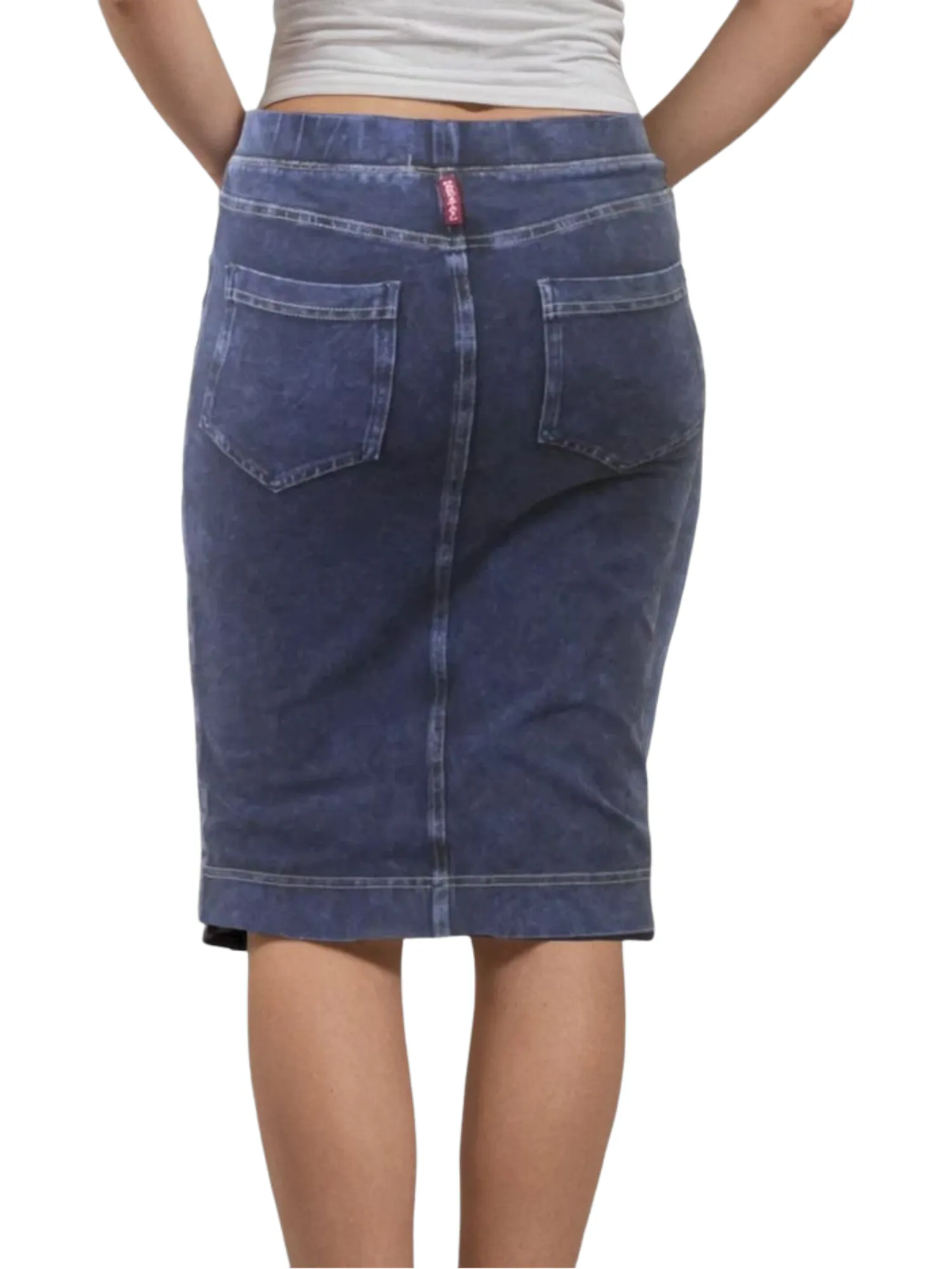 Hard Tail Denim Pencil Skirt WJ-124