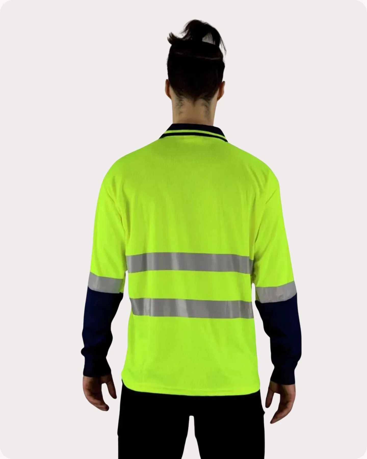 Hi Vis LS Taped Polo with Pocket 19YLT