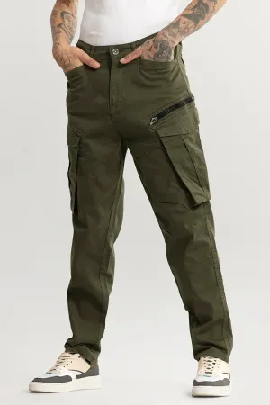 Kyubic Olive Cargo Pant