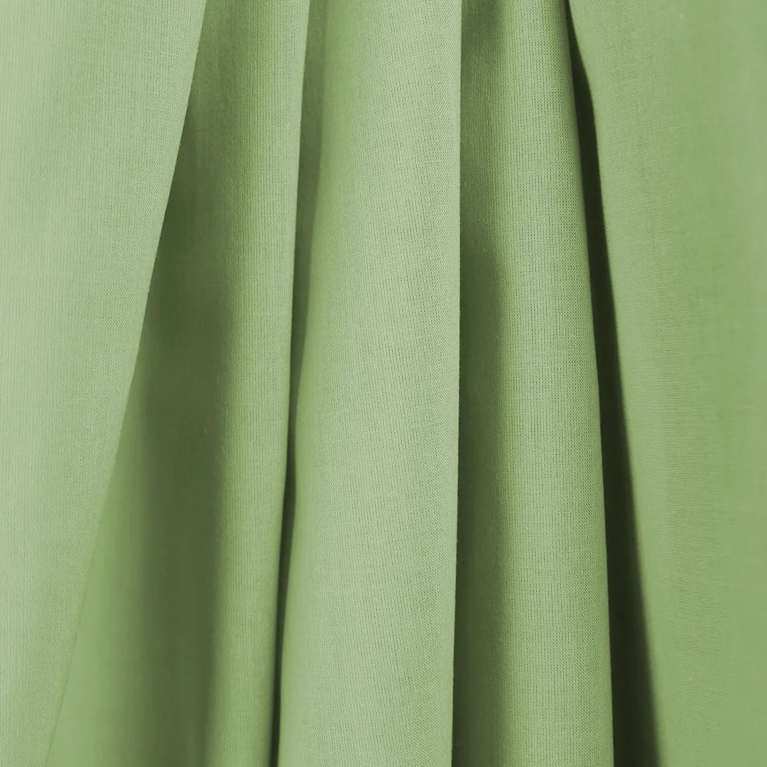 lightweight cotton voile for lining, etc. -  sage