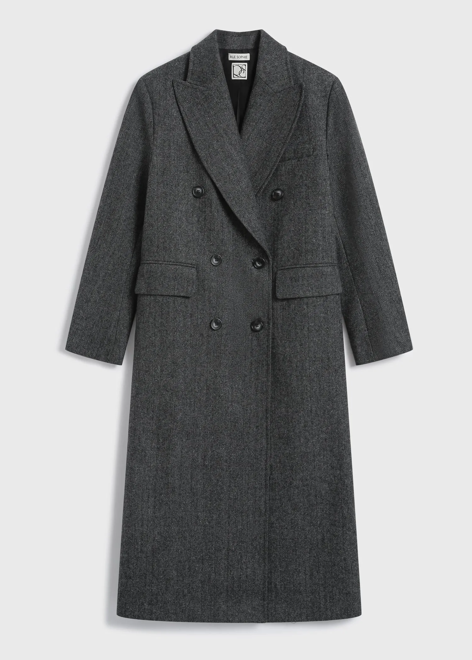 Léonard Herringbone Coat