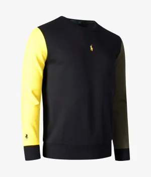 Long Sleeve Tripple Logo Fleece Sweat