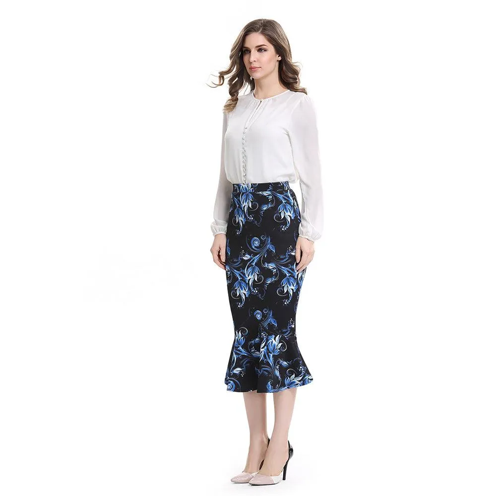 MERMAID STYLE PENCIL SKIRT