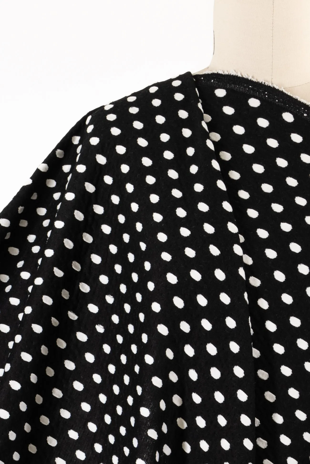 Miss Dotty Cotton/Rayon Jacquard Double Knit