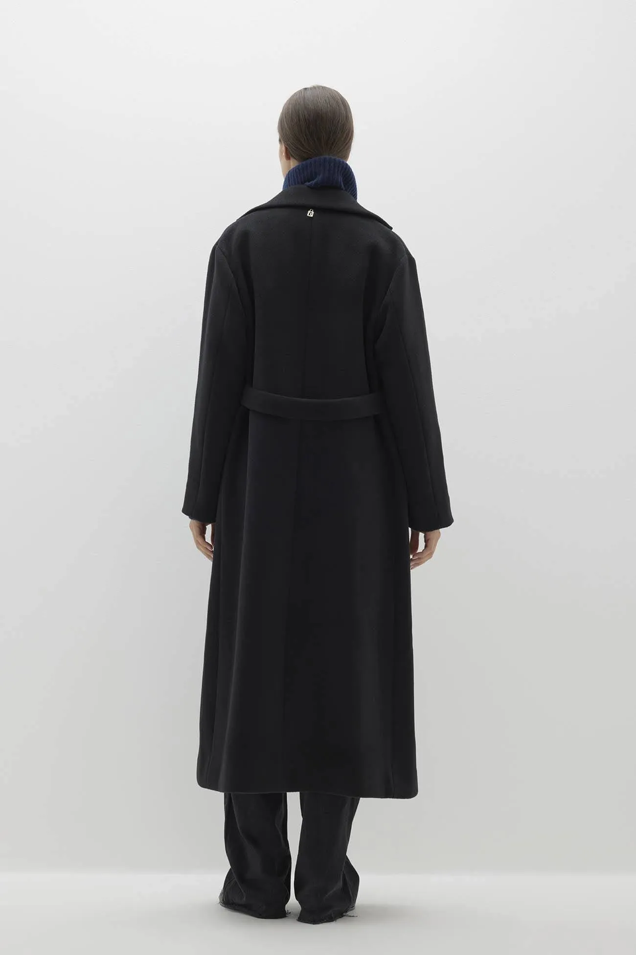 OTTILIE LONG WOOL BLEND COAT