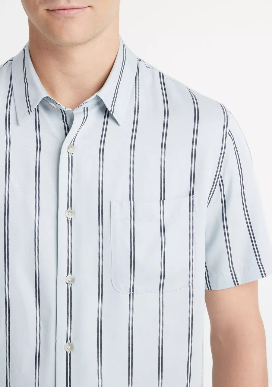 Pacifica Stripe Short-Sleeve Shirt