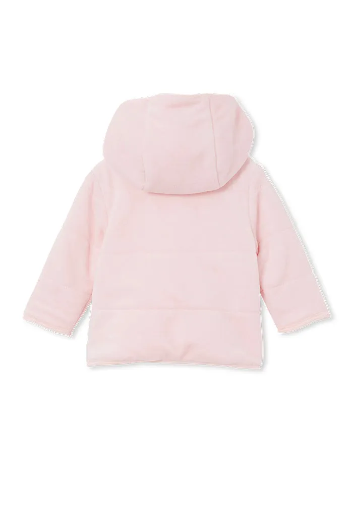 Pastel Velour Baby Jacket