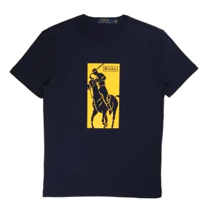 Polo Ralph Lauren Box Pony Logo T-Shirt (Blue)