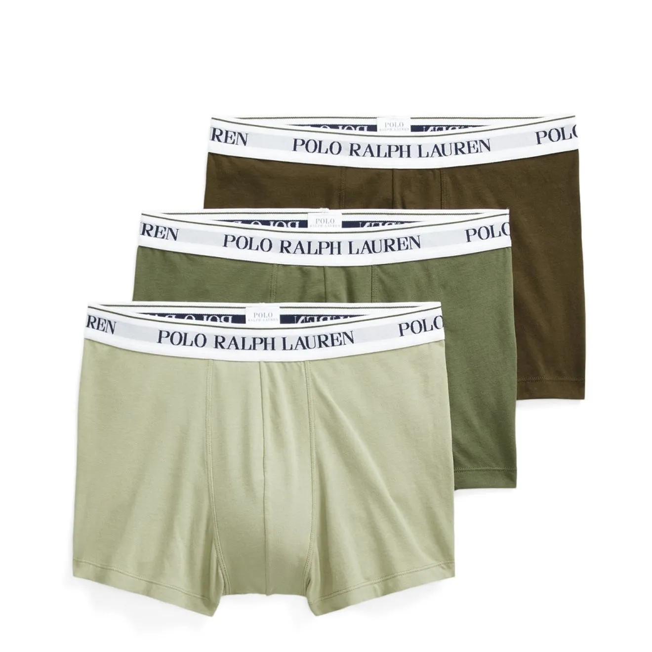 Polo Ralph Lauren Classic Trunk 3-Pack Light Olive / Army Olive / Defender Green