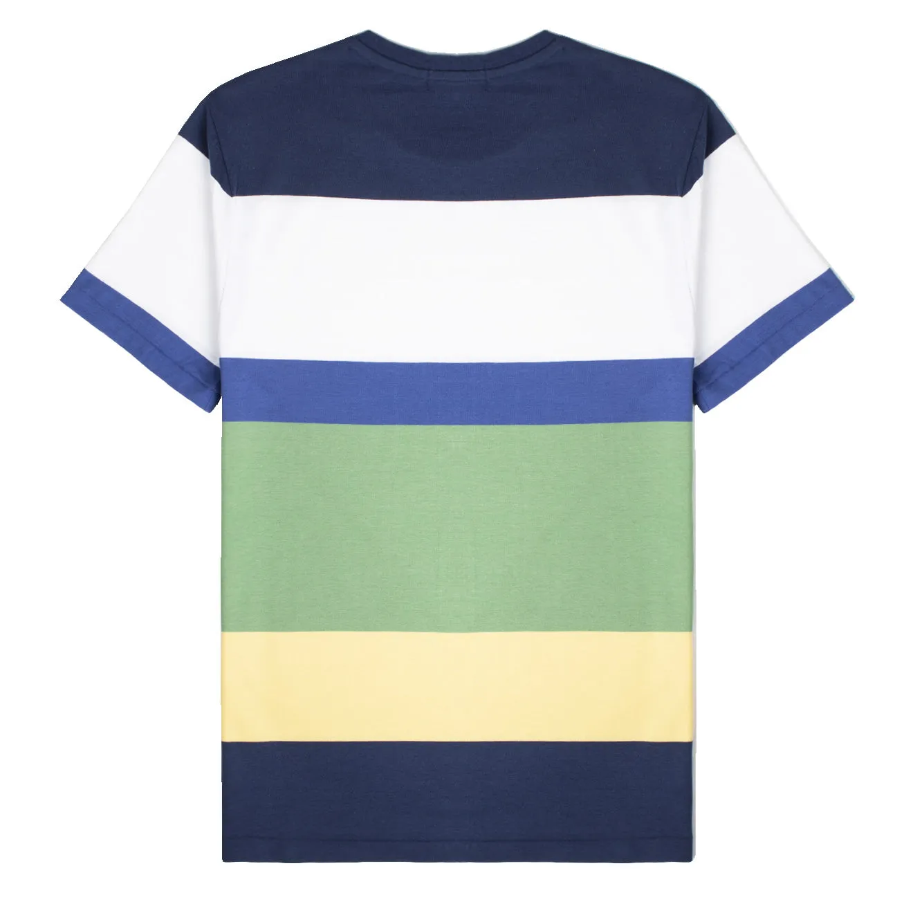 Polo Ralph Lauren Custom Slim Fit Striped Jersey T-Shirt Light Navy Multi