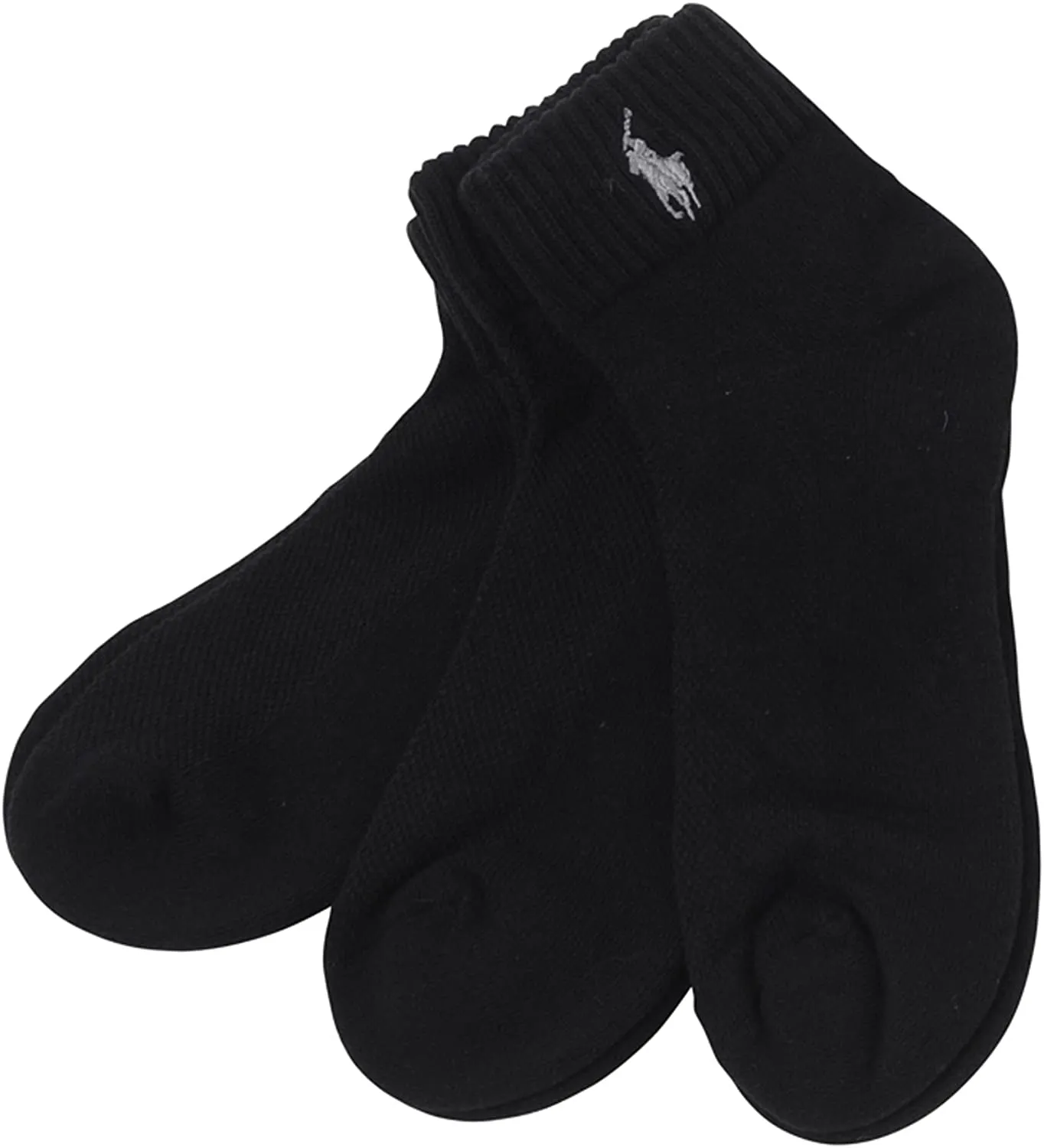 Polo Ralph Lauren Womens 3-Pack Athletic Quarter Socks