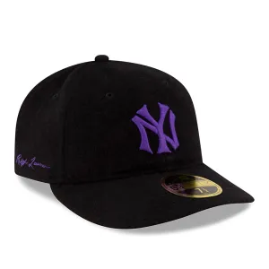 Ralph Lauren Purple Label x MLB New York Yankees Purple Retro Crown 59FIFTY Fitted Cap