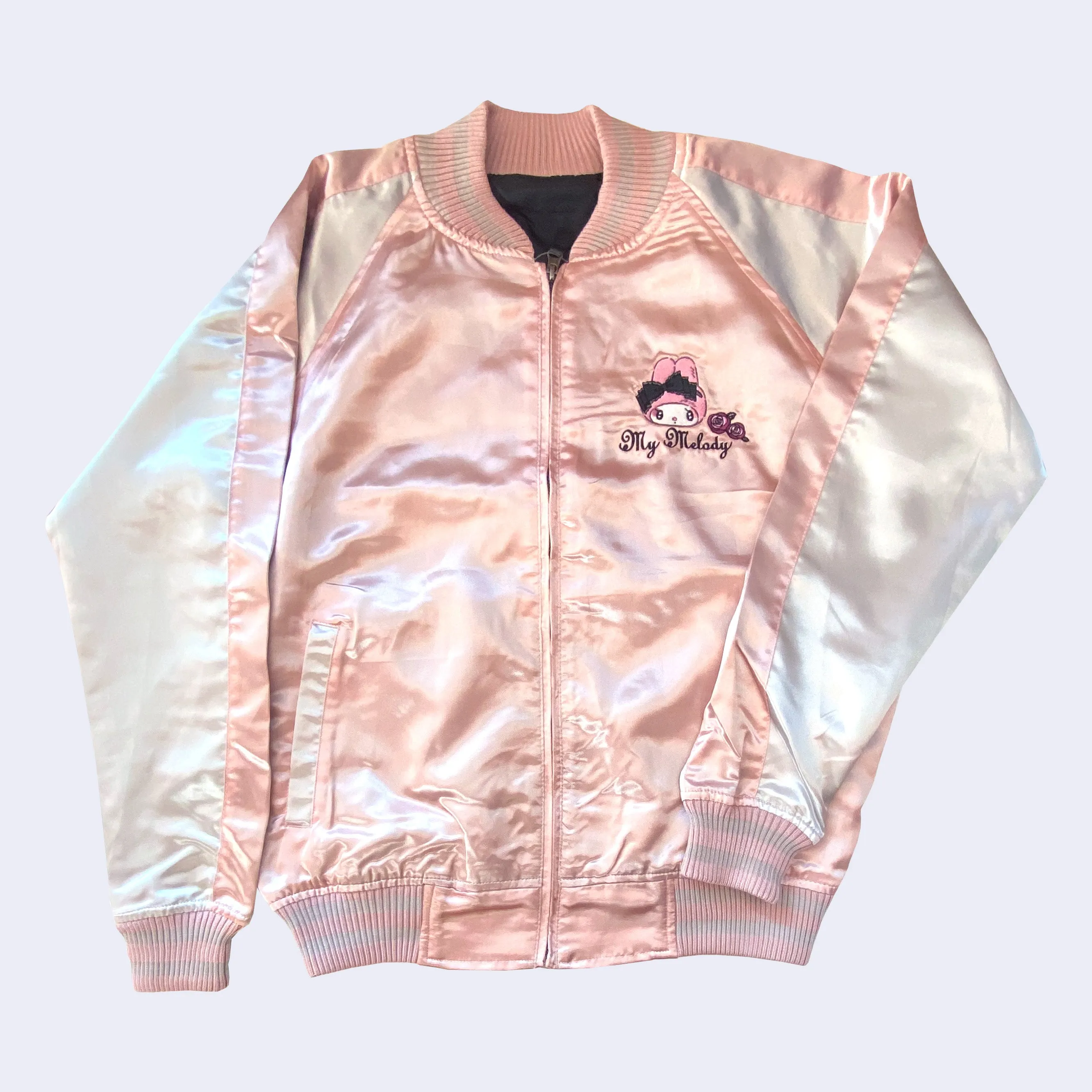 Sanrio - My Melody Sukajan Bomber Jacket (Pink)