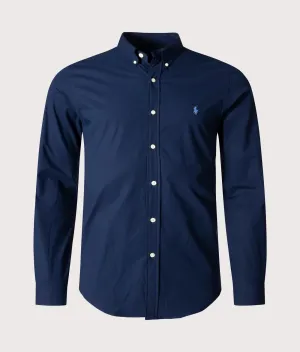 Slim Fit Stretch Poplin Shirt