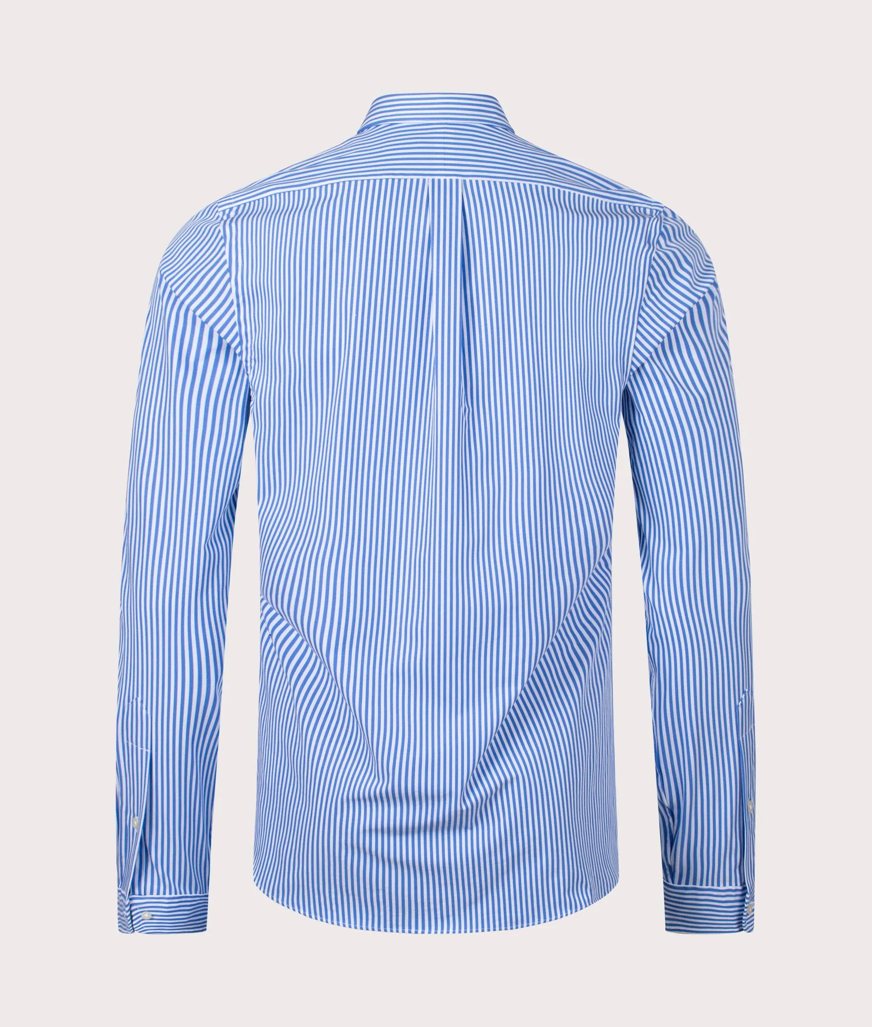 Slim Fit Striped Poplin Shirt