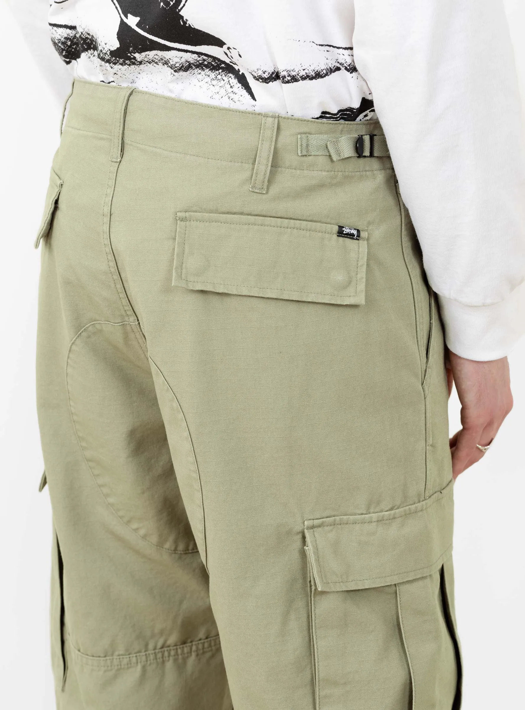 Surplus Cargo Pant Ripstop Olive