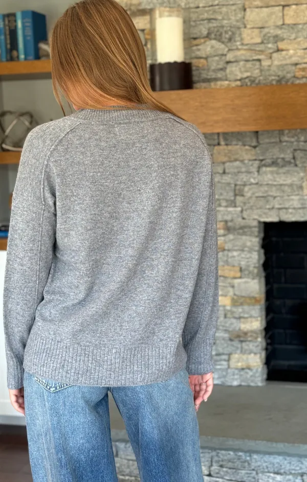 V Neck Cashmere Pullover