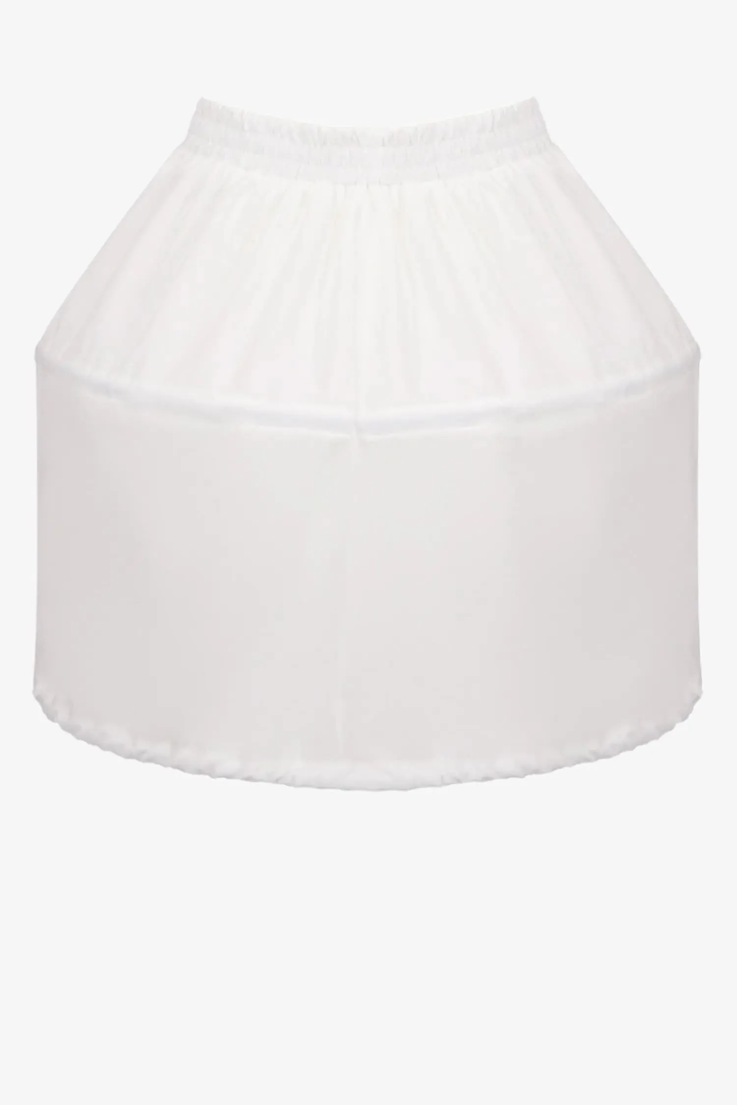 White Satin Fit & Flare Collared Mini Dress